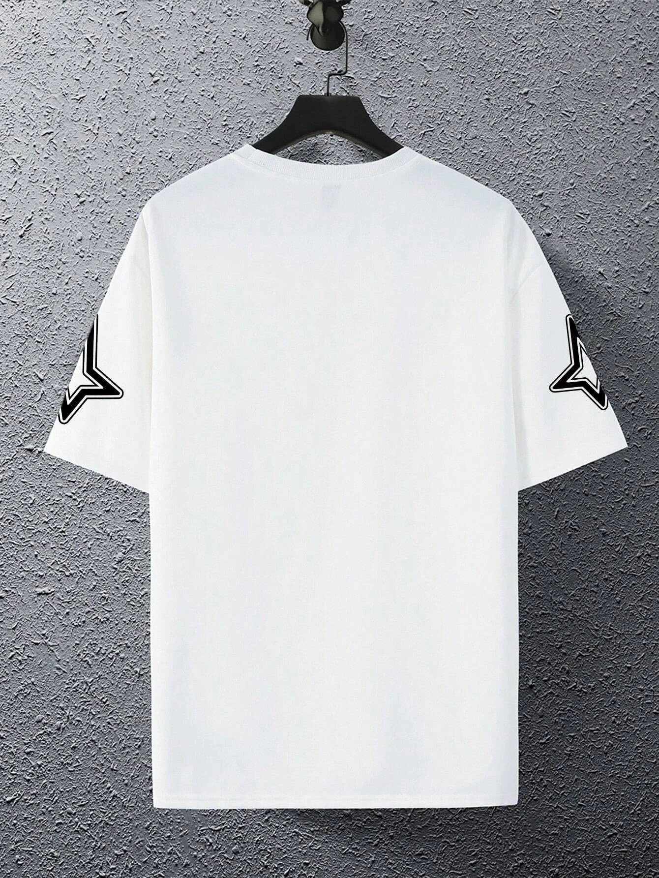 FREEDOM Number 26 Print Mens T-Shirt Man Short Sleeve Sportwear Football T-Shirt Vintage Oversize 5 Colors Tees Men Clothes